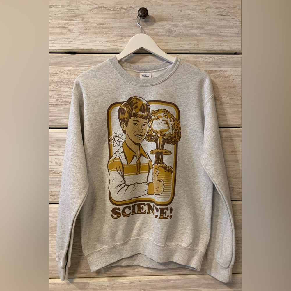 Science! Thumbs Up Funny Sweatshirt